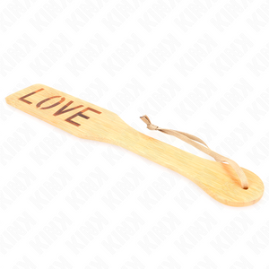 Kink – Palette en bambou mot amour 32 x 5,5 cm