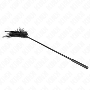Kink – Plusieurs plumes de chatouilles noires 45 cm