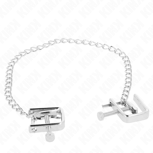 KINK - PINZAS FOR PEZONES COMPRESORA TORNILLO DE BANCO WITH CADENA 30 CM