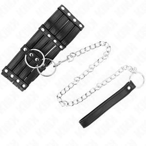 Kink – Collier avec ceinture 65 cm sub style ajustable 35-51 cm x 7 cm