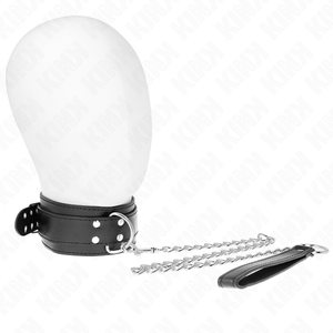 Kink – Collier avec bracelet 65 cm boucles argent réglables 33-46 cm x 5,5 cm