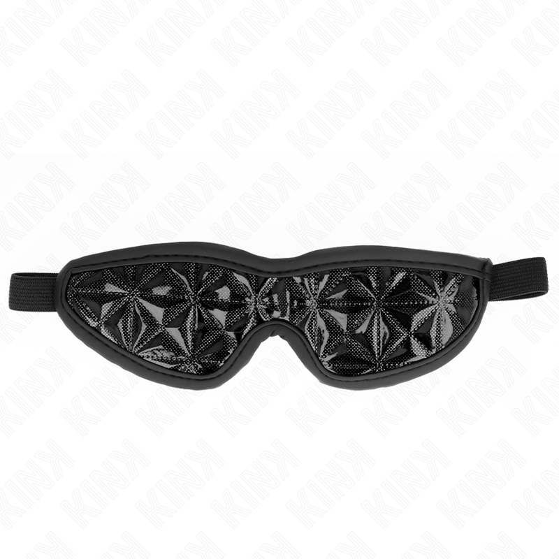 Kink – Serre-tête motif diamant noir 20,5 x 6 cm