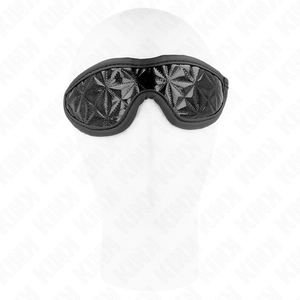 Kink – Serre-tête motif diamant noir 20,5 x 6 cm