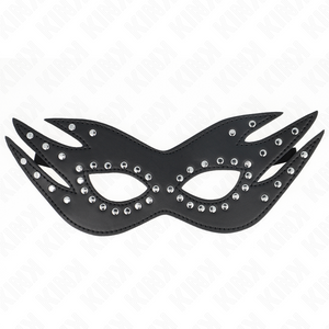 Kink – Masque en cuirette à rivets modèle 3 26 x 9,5 cm
