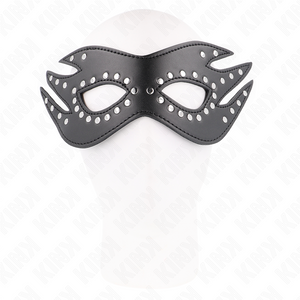 Kink – Masque en cuirette à rivets modèle 3 26 x 9,5 cm