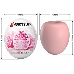 Pretty Love – Masturbateur pour homme oeuf rose