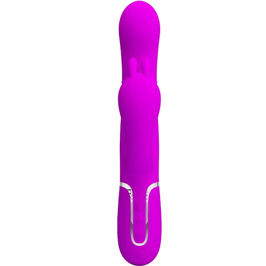 PRETTY LOVE - CAMMY TRIPLE VIBRADOR MULTIFUNCTION 4 IN 1 PINK