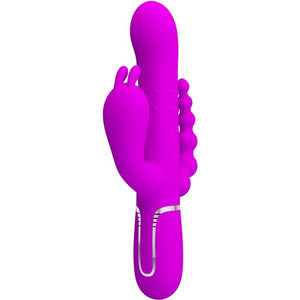 Pretty Love – Cammy triple vibrateur multifonction 4 en 1 rose