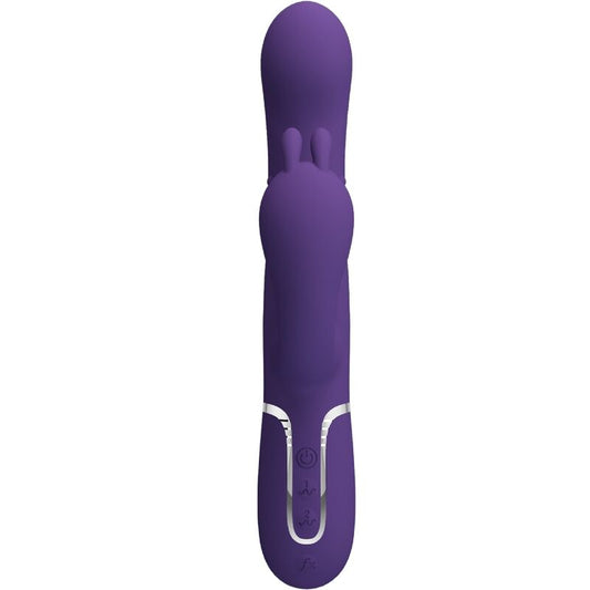 PRETTY LOVE - CAMMY TRIPLE VIBRADOR MULTIFUNCTION 4 IN 1 MORADO