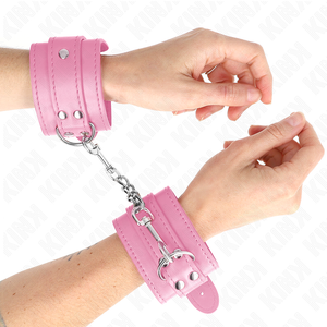 Kink – Appui-poignets simples rose réglable 20-23 cm x 5,5 cm