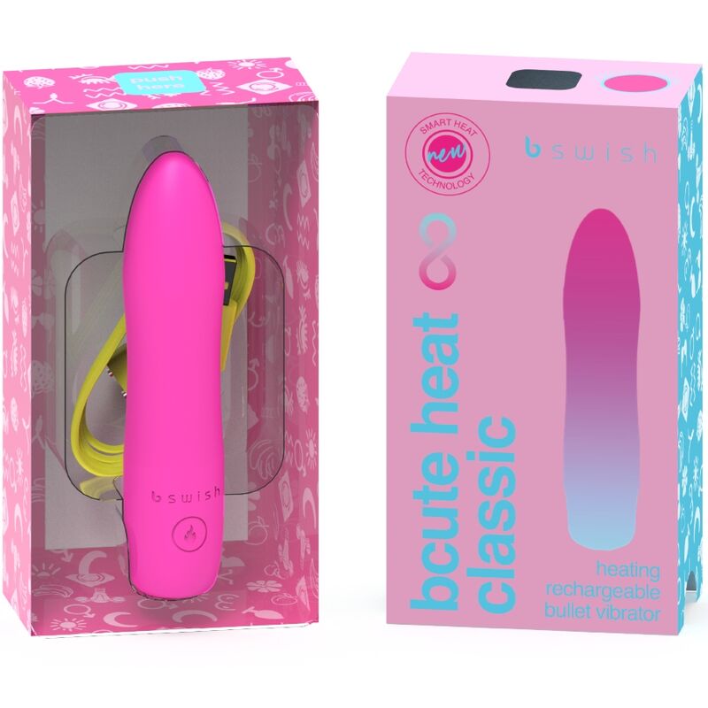 B SWISH - BCUTE INFINITE HEAT KLASSIEKE VIBRADOR WARMWATEREND ROZE