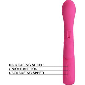 Pretty Love – Vibrateur novak rabbit 12 vibrations rose