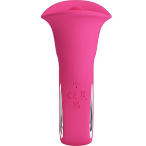 Pretty Love – Clyde vibrateur oral langue vibrant 12 vibrations rose