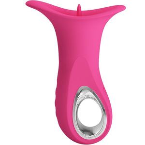 Pretty Love – Clyde vibrateur oral langue vibrant 12 vibrations rose