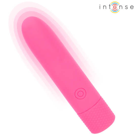 INTENSE - SYMONE BALA VIBRADORA RECARGABLE POR USB 8 VIBRACIONES PINK 10 X 2.2 CM