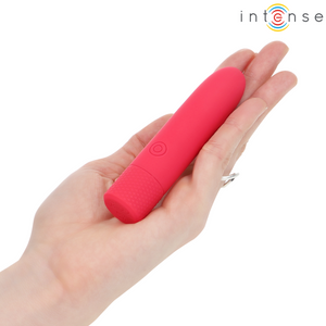 Intense – Symone bullet vibrant rechargeable USB 8 vibrations rouge 10 x 2,2 cm