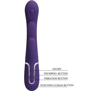 Pretty Love – Shania triple rabbit vibrateur multifonction violet