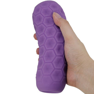 Pretty Love – Masturbateur pour homme à deux boules violet