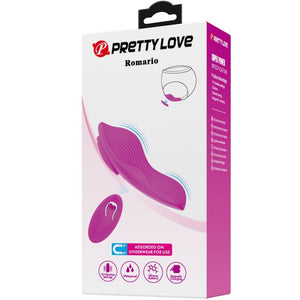 Pretty Love – Romario stimulateur de clitoris à lay-on télécommande rose