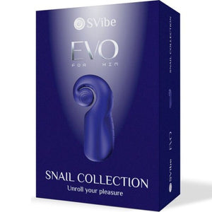 Snail Vibe – Evo pour lui masturbateur homme slide nroll bleu foncé