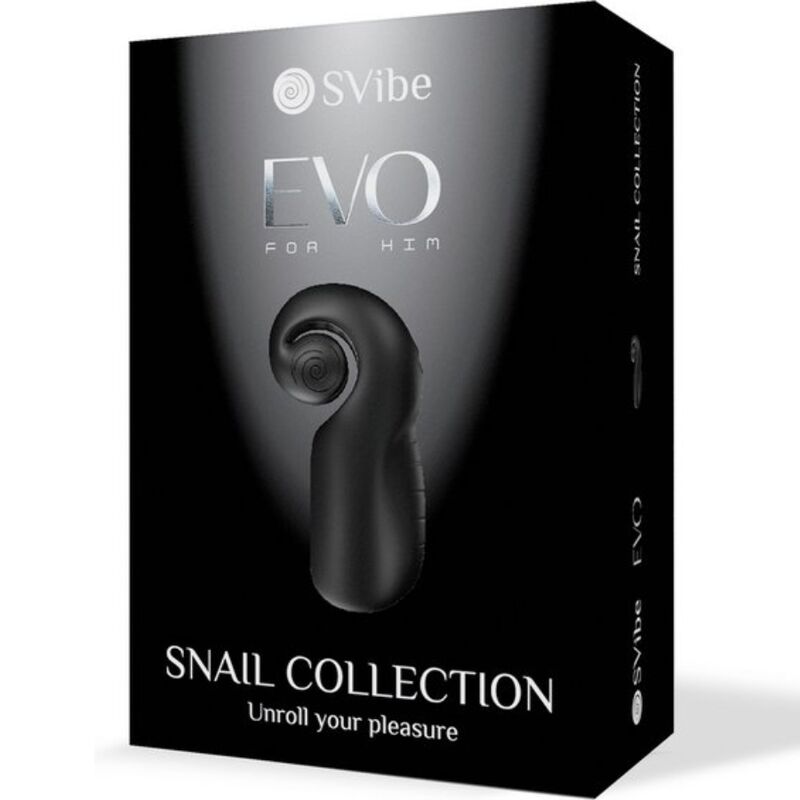 Snail Vibe – Evo pour lui masturbateur homme slide nroll noir