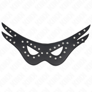 Kink – Masque sexy en cuirette modèle 2 27 x 13 cm