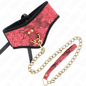 Kink – Collier modèle scandale avec bracelet dentelle 75 cm 44 x 10 cm