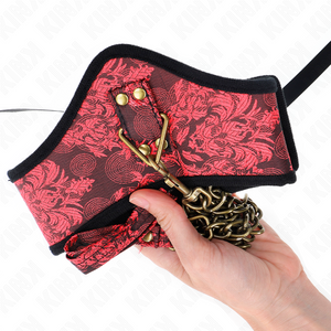 Kink – Collier modèle scandale avec bracelet dentelle 75 cm 44 x 10 cm
