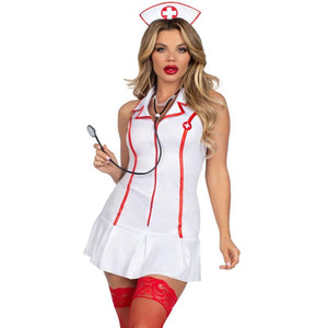 Leg Avenue – Costume d'infirmière en chef blanc M/L