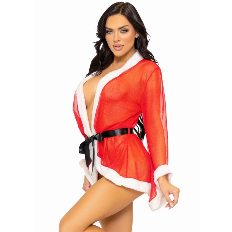 BEEN AVENUE - DISFRAZ PICARDÍAS NAVIDEÑO SEXY SANTA ROJO M/L