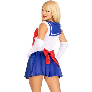 Leg Avenue – Costume sexy marin multicolore S
