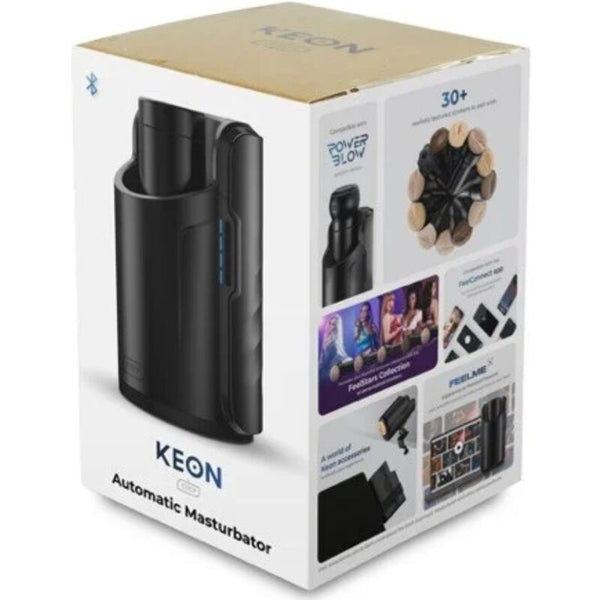 KIIROO - KEON COMBO SET VAN KIIROO + FEEL STROKER NEGRO