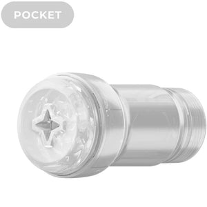 Kiiroo – Feel pocket stroker cristal par kiiroo transparent