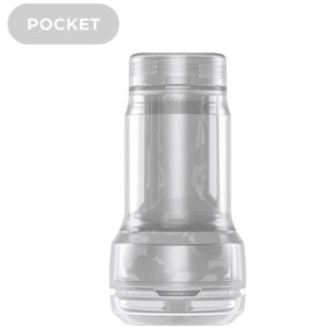 Kiiroo – Feel pocket stroker cristal par kiiroo transparent