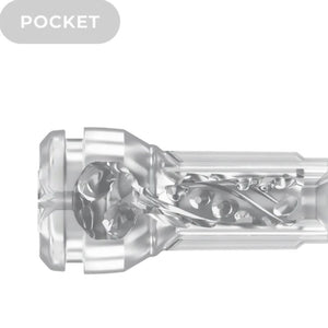 Kiiroo – Feel pocket stroker cristal par kiiroo transparent