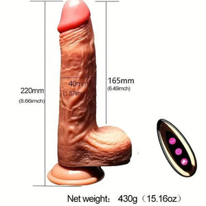 Armony – Gode réaliste vibrant rechargeable