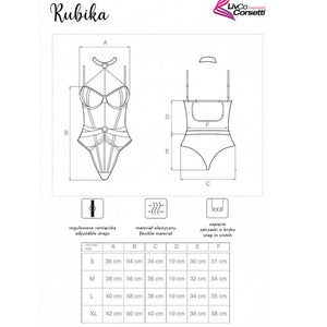 Livco Corsetti Fashion – Rubika lc xg079 body avec ras de cou noir