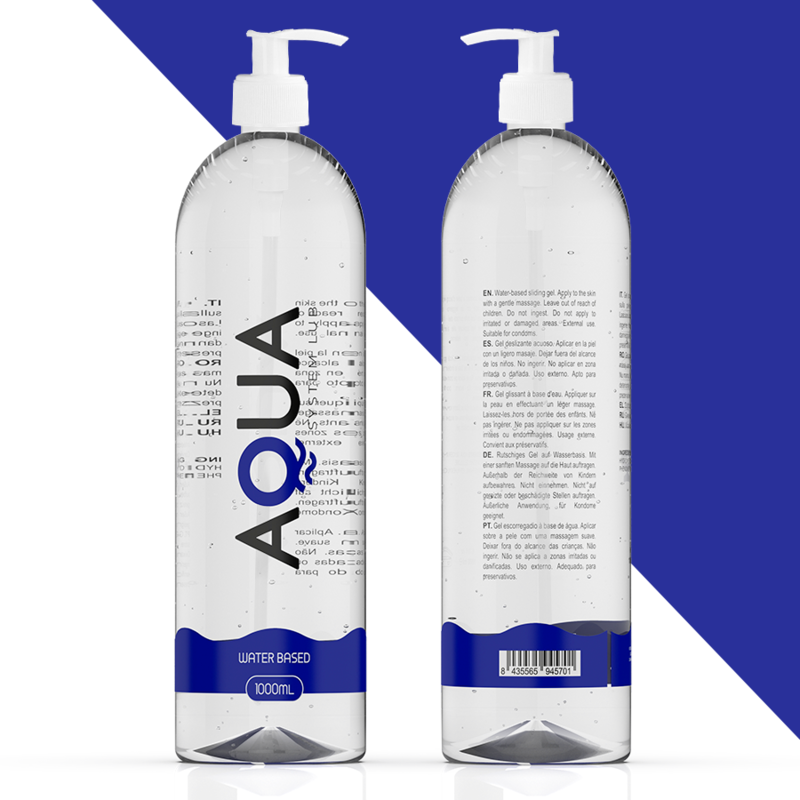 AQUA QUALITY - AGUA BASE GLIJMIDDEL 1000 ML
