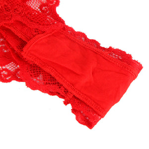 Subblime – 953980 body sexy a volants + ceinture rouge L/XL