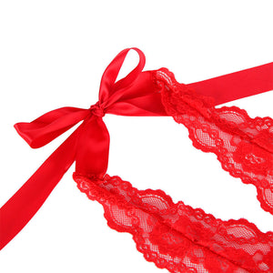 Subblime – 953980 body sexy a volants + ceinture rouge L/XL