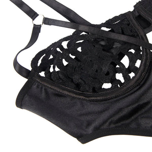 Subblime – 954055 body sexy en dentelle noir S/M
