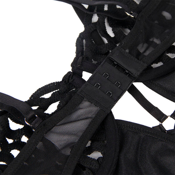 Subblime – 954055 body sexy en dentelle noir S/M