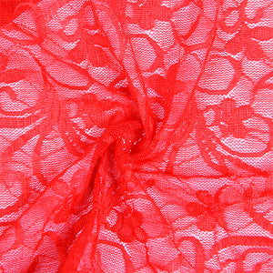 Subblime – 954208 babydoll en dentelle à bretelles réglables rouge S/M