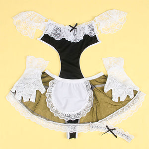 Subblime – 954314 costume de femme sexy noir/blanc L/XL