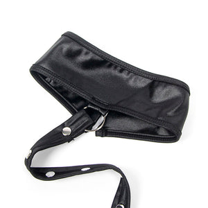 Subblime – 954406 robe bondage en cuir noir S/M