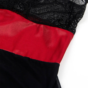Subblime – 954420 robe bondage en dentelle noire S/M