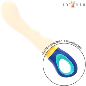 Intense – Vibrateur point g jaune shaggy