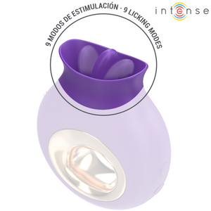 Intense – Tuli stimulateur clitoris 9 vibrations & 9 oscillations violet
