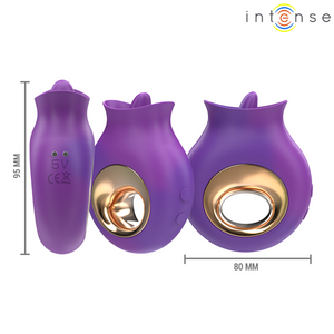 Intense – Tuli stimulateur clitoris 9 vibrations & 9 oscillations violet