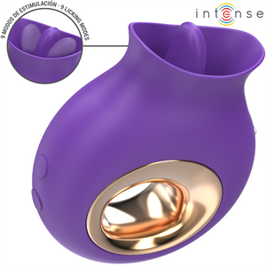 Intense – Tuli stimulateur clitoris 9 vibrations & 9 oscillations violet